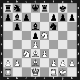 1958 Munich olm prel – Round 9 – Lagha, Khelil – 0-1 – Dunkelblum, Arthur – G204