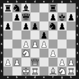 1958 Munich olm prel – Round 1 – Golombek, Harry – 1/2-1/2 – De Greif, Boris – G1