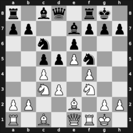 1958 Munich olm prel – Round 2 – Beni, Alfred – 0-1 – Tal, Mikhail – G11
