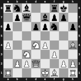1958 Munich olm prel – Round 2 – Halvorsen Trygve – 1/2-1/2 – Evans, Larry M – G14