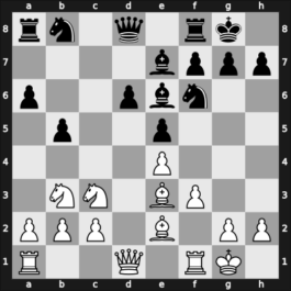 1958 Munich olm prel – Round 3 – Tarazi, Andre – 0-1 – De Greif, Boris – G24