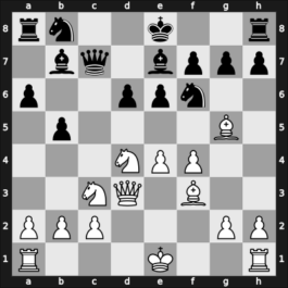 1958 Munich olm prel – Round 3 – Blau, Max – 1-0 – Kchouk, Bechir – G25