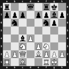 1958 Munich olm prel – Round 9 – Golombek, Harry – 1/2-1/2 – Campomanes, Florencio – G76