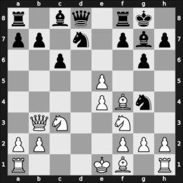 1958 New York ch-USA – Round 4 – Evans Lianda – 1-0 – Byrne, Ray – G17