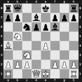 1958 New York ch-USA – Round 4 – Sherwin, James T – 1-0 – Benko, Pal – G20