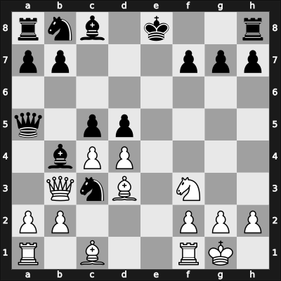 1958 New York ch-USA – Round 9 – Evans Lianda – 1-0 – Bisguier, Arthur B – G44