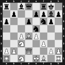 1958 New York ch-USA – Round 10 – Sherwin, James T – 0-1 – Reshevsky, Samuel – G47