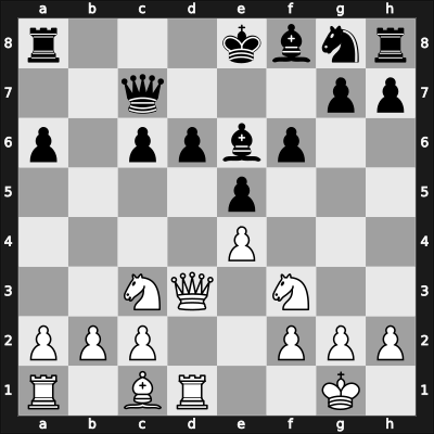 1958 New York ch-USA – Round 10 – Lombardy, William J – 1-0 – Evans Lianda – G49
