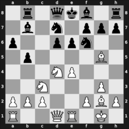 1958 New York ch-USA – Round 11 – Bisguier, Arthur B – 1/2-1/2 – Lombardy, William J – G55