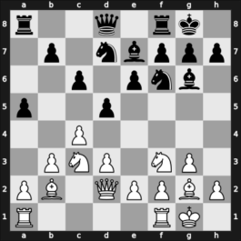 1958 Olympiad Munich GER – Round 3 – Uhlmann, Wolfgang – 1/2-1/2 – Cardoso Da Silva, Roberto – G2