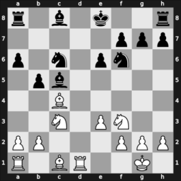 1958 Open – Round 4 – Freeman, Russell – 1/2-1/2 – Blackstone, John – G5