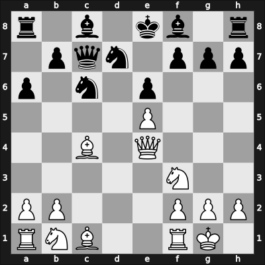 1958 Portoroz Interzonal – Round 1 – Petrosian, Tigran V – 1-0 – Sherwin, James T – G5