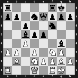1958 Portoroz Interzonal – Round 2 – Filip, Miroslav – 1/2-1/2 – Sanguineti, Raúl Carlos – G11