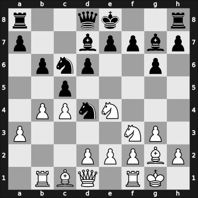 1958 Portoroz Interzonal – Round 2 – Neikirkh, Oleg – 1/2-1/2 – Bronstein, David I – G19