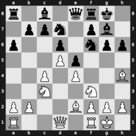 1958 Portoroz Interzonal – Round 2 – De Greif, Boris – 1/2-1/2 – Petrosian, Tigran V – G20