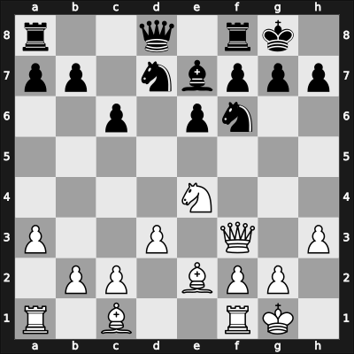 1958 Portoroz Interzonal – Round 3 – Bronstein, David I – 1-0 – Fuster, Geza – G26