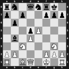 1958 Portoroz Interzonal – Round 5 – Sherwin, James T – 0-1 – Pachman, Ludek – G43
