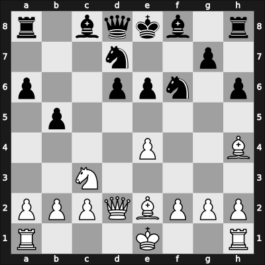 1958 Portoroz Interzonal – Round 6 – Rossetto, Hector – 0-1 – Larsen, Benjamin Holsko – G56