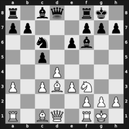 1958 Portoroz Interzonal – Round 7 – Olafsson, Fridrik – 0-1 – Neikirkh, Oleg – G61