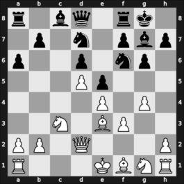1958 Portoroz Interzonal – Round 7 – Tal, Mikhail – 1/2-1/2 – Gligoric, Svetozar – G64