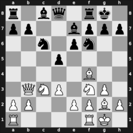1958 Portoroz Interzonal – Round 8 – Benko, Pal – 1-0 – Sanguineti, Raúl Carlos – G71