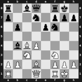 1958 Portoroz Interzonal – Round 8 – Bronstein, David I – 1/2-1/2 – Averbakh, Yuri L – G74