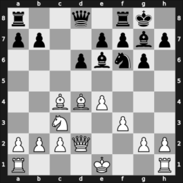 1958 Portoroz Interzonal – Round 8 – Fischer, Raphael – 1-0 – Kjaer Larsen, Maximillian C – G76