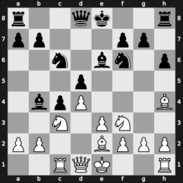 1958 Portoroz Interzonal – Round 11 – Olafsson, Fridrik – 1-0 – Fischer, Robert J – G100