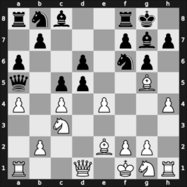 1958 Portoroz Interzonal – Round 11 – Szabo, Laszlo – 1/2-1/2 – Gligoric, Svetozar – G103
