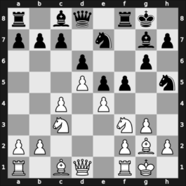 1958 Portoroz Interzonal – Round 13 – Petrosian, Tigran V – 1/2-1/2 – Fischer, Robert J – G121