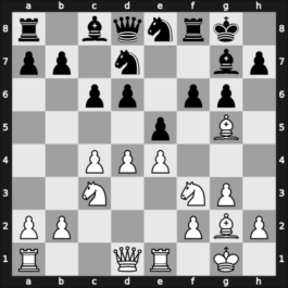 1958 Portoroz Interzonal – Round 14 – Larsen, Benjamin Holsko – 0-1 – Olafsson, Fridrik – G136