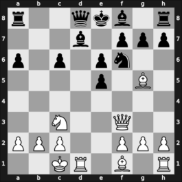 1958 Portoroz Interzonal – Round 15 – Szabo, Laszlo – 1/2-1/2 – Benko, Pal – G142
