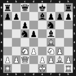 1958 Portoroz Interzonal – Round 15 – Filip, Marius Liviu – 1-0 – Neikirkh, Oleg – G145