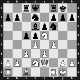 1958 Portoroz Interzonal – Round 16 – Larsen, Benjamin Holsko – 1-0 – Petrosian, Tigran A. – G155