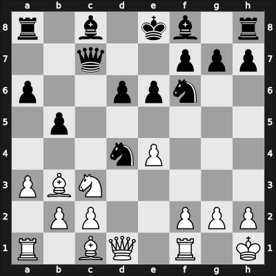 1958 Portoroz Interzonal – Round 17 – Sherwin, James T – 0-1 – Larsen, Benjamin Holsko – G160