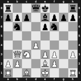 1958 Portoroz Interzonal – Round 19 – Szabo, Ladislav – 1/2-1/2 – Larsen, Benjamin Holsko – G177