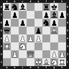 1958 Portoroz Interzonal – Round 19 – Sherwin, James T – 0-1 – Panno, Oscar – G178