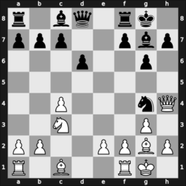 1958 Portoroz Interzonal – Round 21 – Filip, Marius Liviu – 1/2-1/2 – Averbakh, Yuri L – G196