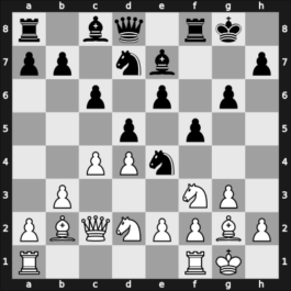 1958 Reggio Emilia ITA – Round 5 – Fricker, Jean – 1/2-1/2 – Seitz, Jakob Adolf – G10