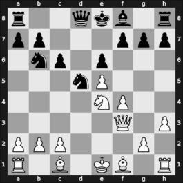 1958 Riga Ch – Round 4 – Klavins, Janis – 1-0 – Skuja Roberts – G9