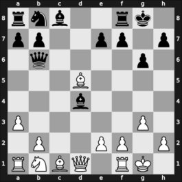 1958 Riga Ch – Round 11 – Peterson, Andrejs – 1/2-1/2 – Klavins, Janis – G23