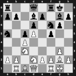 1958 Riga ch-URS – Round 1 – Averbakh, Yuri L – 1/2-1/2 – Spassky, Boris Vasily – G3