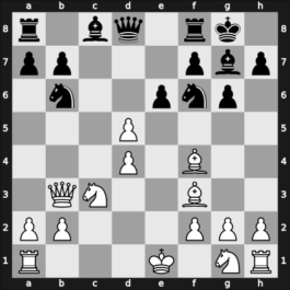 1958 Riga ch-URS – Round 1 – Kotov Lundqvist, Alex – 0-1 – Krogius, Nikolai V – G13