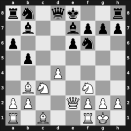 1958 Riga ch-URS – Round 1 – Furman, Slavomir – 0-1 – Bannik, Anatolij – G19