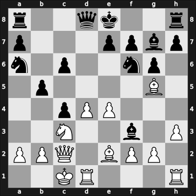 1958 Riga ch-URS – Round 1 – Spassky, Boris V. – 1-0 – Borisenko, Georgy K – G21