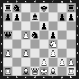 1958 Riga ch-URS – Round 1 – Polugaevsky, Lev – 1/2-1/2 – Petrosian, Tigran A. – G28