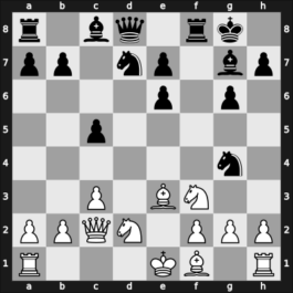 1958 Riga ch-URS – Round 1 – Bannik, Anatolij – 1/2-1/2 – Spassky, Boris Vasily – G49