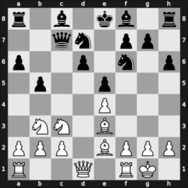 1958 Riga ch-URS – Round 1 – Suetin, Alexey S – 1-0 – Gurgenidze, Bukhuti – G54