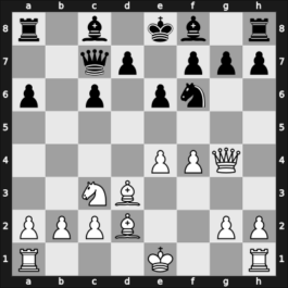 1958 Riga ch-URS – Round 1 – Krogius, Nikolai V – 1/2-1/2 – Gipslis, Aivars – G60