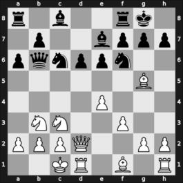 1958 Riga ch-URS – Round 1 – Spassky, Boris Vasily – 1/2-1/2 – Boleslavsky, Isaac – G74
